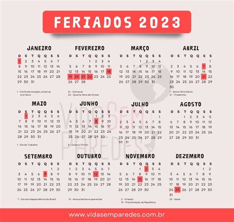 feriados 2023 sp